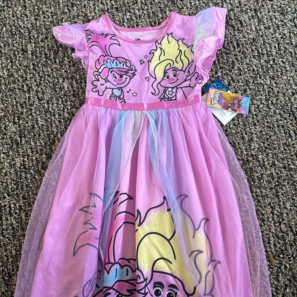 Trolls 5T play dress